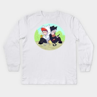 Mystic Twins Kids Long Sleeve T-Shirt